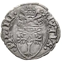 1 Quattrino - Sixtus IV SANTVS PETRV