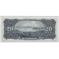 20 Pesos El Banco de Guerrero