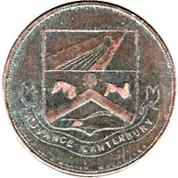 1 Penny - Hobday and Jobberns Christchurch