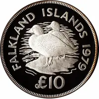 10 Pounds - Elizabeth II Conservation, Silver Proof Issue