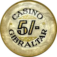 5 Shillings - Casino Gibraltar