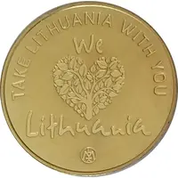 Luck coin - We love Lithuania
