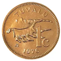 1 Cent - Elizabeth II 2nd portrait