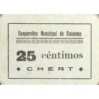 25 Céntimos Chert