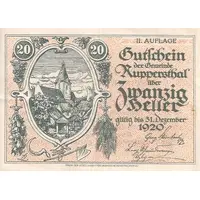 20 Heller Ruppersthal