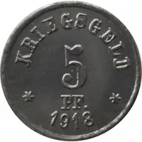 5 Pfennig - Grünberg