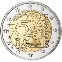 2 Euro - Henri I Schuman Declaration