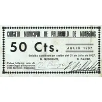 50 Céntimos Pallaruelo de Monegros