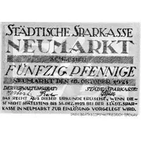 50 Pfennig Sparkasse
