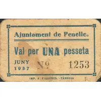 1 Peseta Penelles