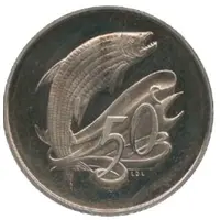 50 Cents Copper-Nickel Pattern