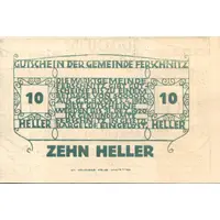 10 Heller Ferschnitz