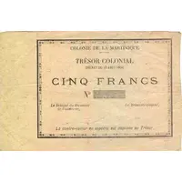 5 Francs thin border