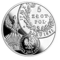 20 Zlotys 5 Zlotys from the Period of the November Uprising