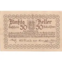 50 Heller Zell an der Pram