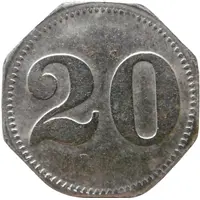 20 Pfennig - Warmbrunn Füllnerwerk