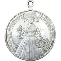 Souvenir Medal - Gardening exhibition in Hamburg