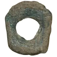 1 Cash Uncertain Sogdian mint, Chach or Ferghana