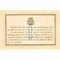 1 Franc - Chambre de Commerce de Béthune 62