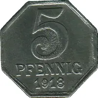 5 Pfennig - Maulbronn