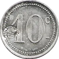 10 Centimes Saint Mandé