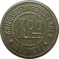 1 Mark - Dülmen Kriegsgefangenen-Lager