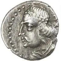 1 Hemidrachm - Ashtat Nakhshab, facing left