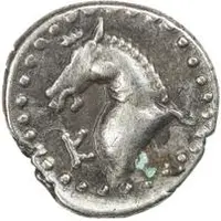 1 Hemidrachm - Ashtat Nakhshab, facing left