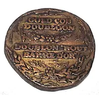 Token - Crest Toothpaste Promo Gold Cob Doubloon