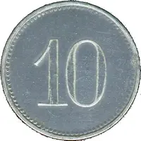 10 Pfennig - Kitzingen