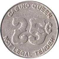 25 Cent Gaming Token - Casino Queen