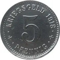 5 Pfennig - Treuchtlingen