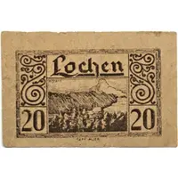 20 Heller Lochen