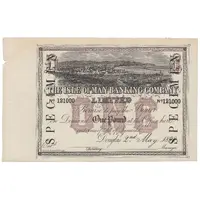 1 Pound Isle of Man Banking Company