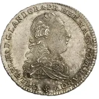 1/2 Thaler - William IX Konventionshalbtaler