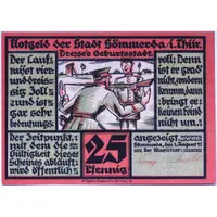 25 Pfennig Dreyse Series