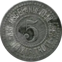 5 Pfennig - Danzig-Troyl Kriegsgefangenenlager