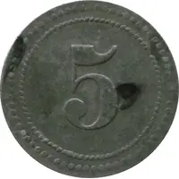 5 Pfennig - Danzig-Troyl Kriegsgefangenenlager