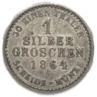 1 Silbergroschen - Frederick William I