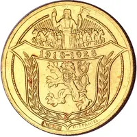 2 Dukáty 10th Anniversary of Czechoslovakia