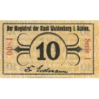 10 Pfennig black issue