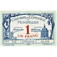 1 Franc - Chambre de Commerce de Montpellier 34