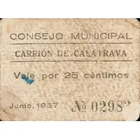 25 Céntimos Carrión de Calatrava
