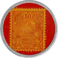 50 Centimes - Nouméa Banque de l'Indochine