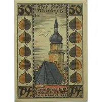 50 Pfennig Skat Series - Bartholomäikirche