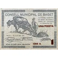1 Peseta Beget