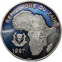 1000 Nouveaux Zaïres Common Hippopotamus