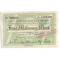 5 000 000 Mark Francke Werke