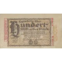 100 000 000 000 Mark