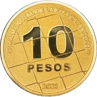 10 Pesos FIFA World Cup Qatar 2022